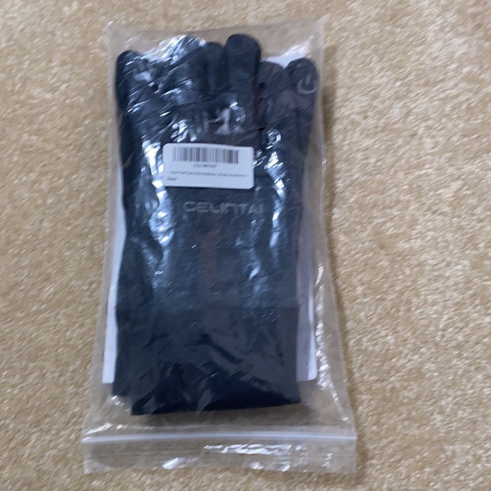 Touchscreen Gloves  Gray  Large - Picture 5 of 5